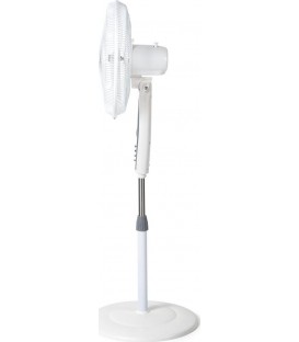 Ventilador Pie Orbegozo SF0147, 40cm, 50w, blanco