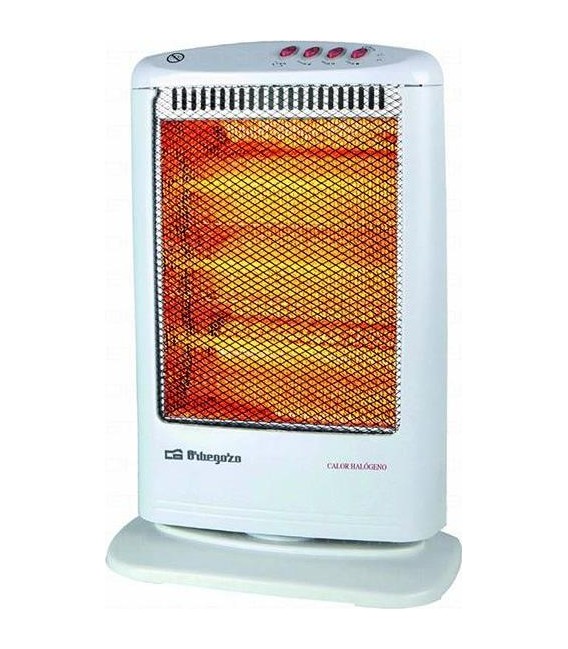 Estufa halogeno Orbegozo BP0303A, 1200w, 3 tubos