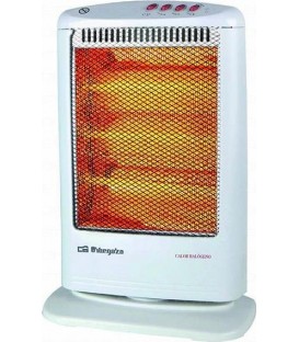 Estufa halogeno Orbegozo BP0303A, 1200w, 3 tubos