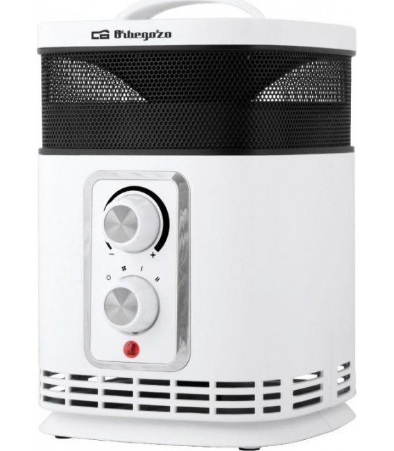 Calefactor Orbegozo CR6025, Cerámico 360º. 1500w,