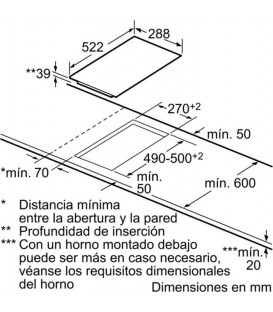 Vitroceramica Balay 3EB730LQ, 2 zonas, modular