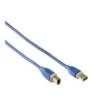 Cable Hama USB a USB B 1,2 m., 11276