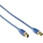 Cable Hama USB a USB B 1,2 m., 11276