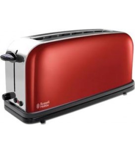 Tostador Russell Hobbs 2139156, ranura larga, rojo