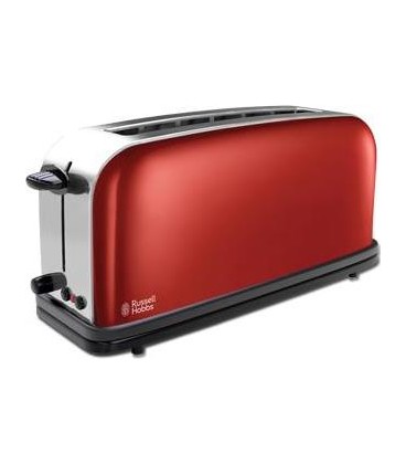 Tostador Russell Hobbs 2139156, ranura larga, rojo