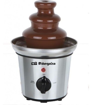 Fuente de chocolate Orbegozo FCH4000, 3 pisos, 40r