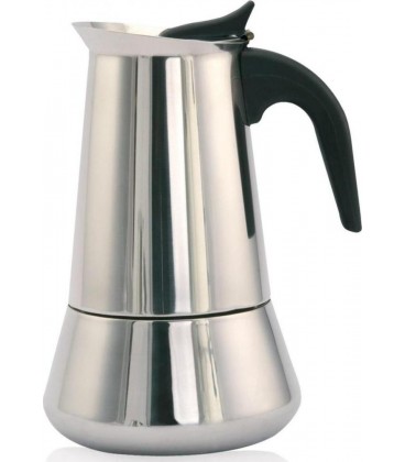 Cafetera Orbegozo KFI260, 2 tz, Inox, induccion