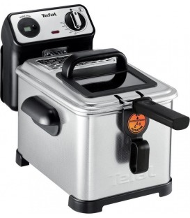Freidora Tefal FR511170, 3L, inox, zona fria