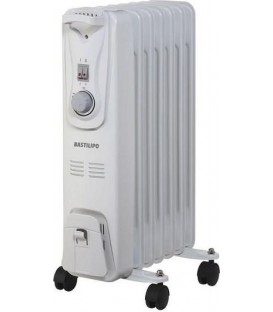 Radiador Bastilipo RAC71500, 7 elementos, 1500w, e