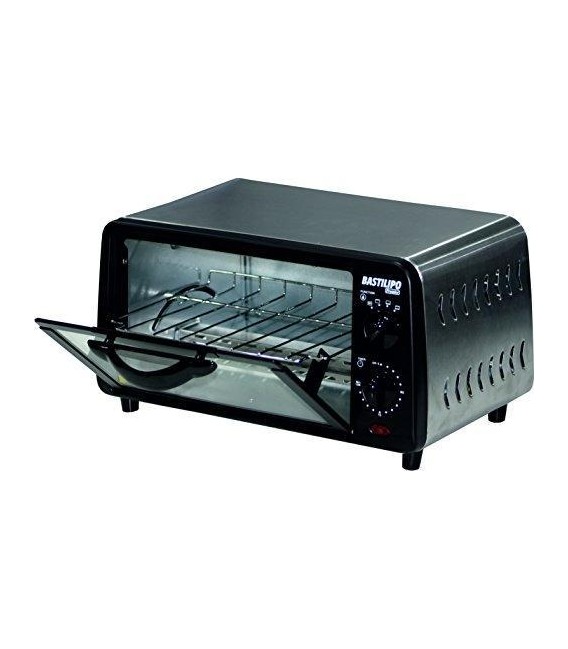 Mini-Horno Bastilipo TURIN, 9L, 800w, Negro