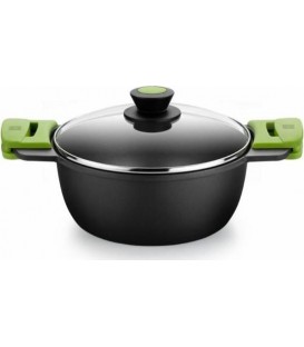 Cacerola Bra A400324, 24 alta prior verde