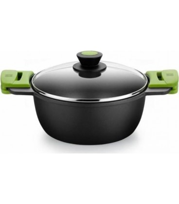 Cacerola Bra A400328, 28 alta prior verde