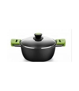 Cacerola Bra A400332, 32 alta prior verde