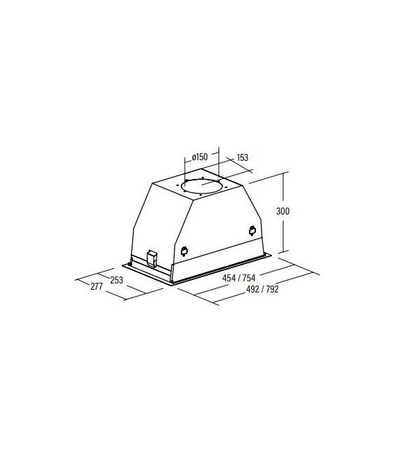 Grupo Filtrante Cata GCDUALAWH75, Blanco, 75cm,