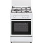 Cocina Vitrokitchen CB5530BB, blanco, 3 fuegos, Ga