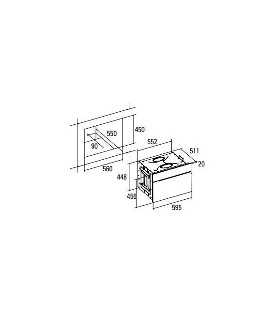 Horno Cata MD5008WH, A, Blanco, Multifunción, 40L,