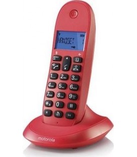 Telefono Motorola C1001LB CEREZA DECT