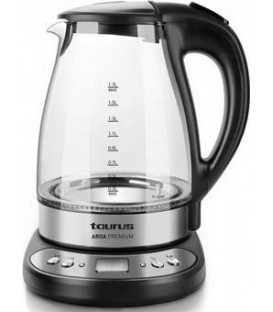 Hervidor Taurus Aroa Premium, 1,7L, 2200w, cristal