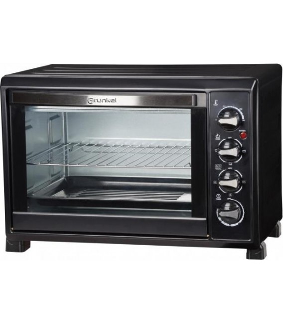 Mini Horno Grunkel HR38NRM, 38L, Negro