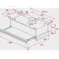 Campana Teka CNL6415PLUS, Extraible, blanca Campana Teka CNL6415PLUS, Extraible, blanca