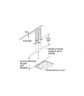 Campana Balay 3BC097EX, 90cm, 720m3/h, Acero