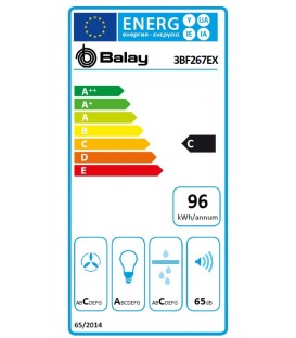 Grupo filtrante Balay 3BF267EX, 52cm, 690m3/h