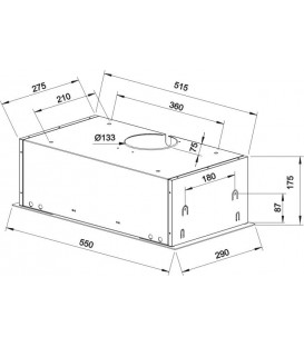 Grupo filtrante Teka GFG2I, 55cm, 341m3/h, inox