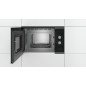 Microondas Bosch BFL520MS0, 20l, negro/inox, integ