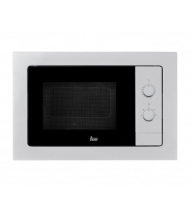 Microondas Teka MB620BI, Blanco Inox, 20L Grill