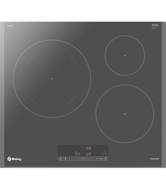 Induccion Balay 3EB865AQ, 3 zonas, 60cm