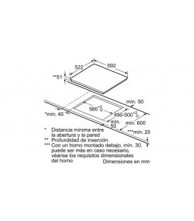 Induccion Balay 3EB965LR, 3 zonas, biselada