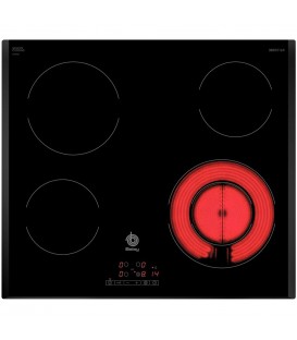 Vitroceramica Balay 3EB721LR,  4 zonas, biselada