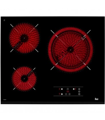 Vitroceramica Teka TB6315, 3 zonas, 5400w, 27cm Vitroceramica Teka TB6315, 3 zonas, 5400w, 27cm