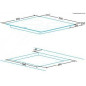 Vitroceramica Edesa EVT6328B, 3 zonas, bisel front Vitroceramica Edesa EVT6328B, 3 zonas, bisel front