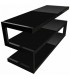 Mesa Norstone ESSEBLACK, cristal negro