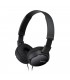 Auricular Sony MDRZX110BAE, negro,casco , auricula