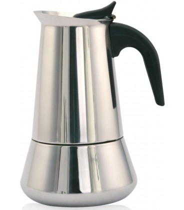 Cafetera Orbegozo KFI460, 4 tz, Inox, induccion