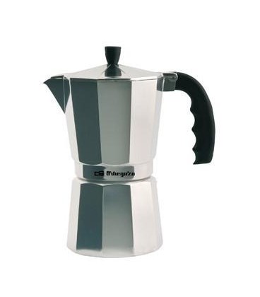 Cafetera Orbegozo KF300, 3 tz, aluminio