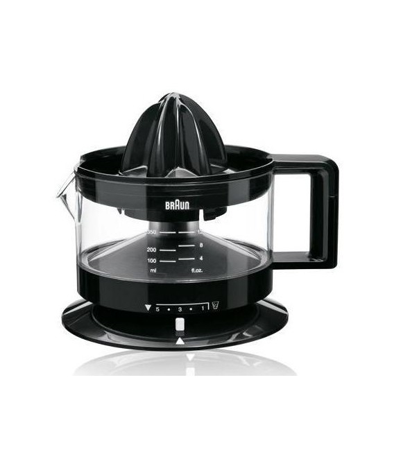 Exprimidor Braun CJ3000BK, 350ML, negro