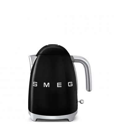 Hervidor Smeg KLF03BLEU, 50s style negro capacidad