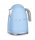 Hervidor Smeg KLF03PBEU, 50s style azul celeste ca