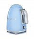 Hervidor Smeg KLF03PBEU, 50s style azul celeste ca