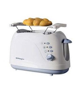 Tostador Orbegozo TO3010, 700w, 2 ranuras, caliens