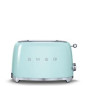 Tostador Smeg TSF01PGEU, 50 style 2 rebanadas verd