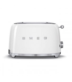 Tostador Smeg TSF01WHEU, 50 style 2 rebanadas blan