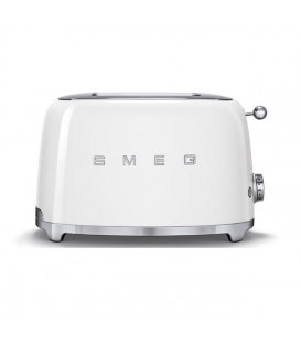 Tostador Smeg TSF01WHEU, 50 style 2 rebanadas blan