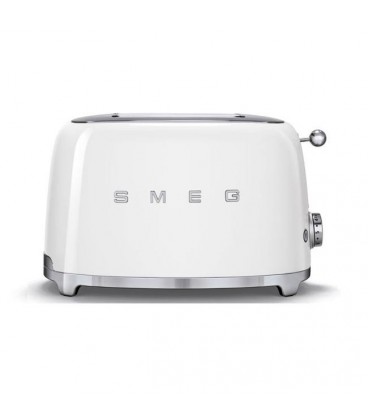 Tostador Smeg TSF01WHEU, 50 style 2 rebanadas blan