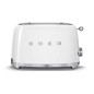 Tostador Smeg TSF01WHEU, 50 style 2 rebanadas blan