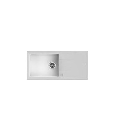 Fregadero Teka Stone 60 L-TG 1C 1E v.auto blanco Fregadero Teka Stone 60 L-TG 1C 1E v.auto blanco