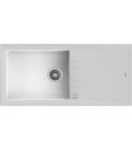 Fregadero Teka Stone 60 L-TG 1C 1E v.auto blanco